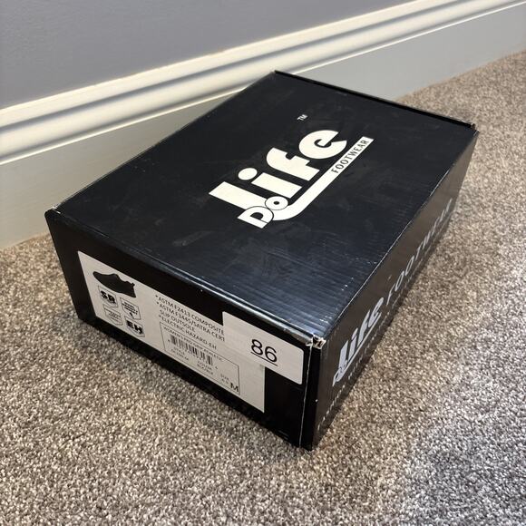 DoLife Pro-Grip Athletic Black Comp Toe Shoe - Women's Size 6.5 - Picture 8 of 9